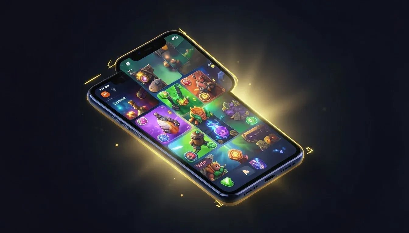 Vegas Now Casino mobile casino on a smartphone