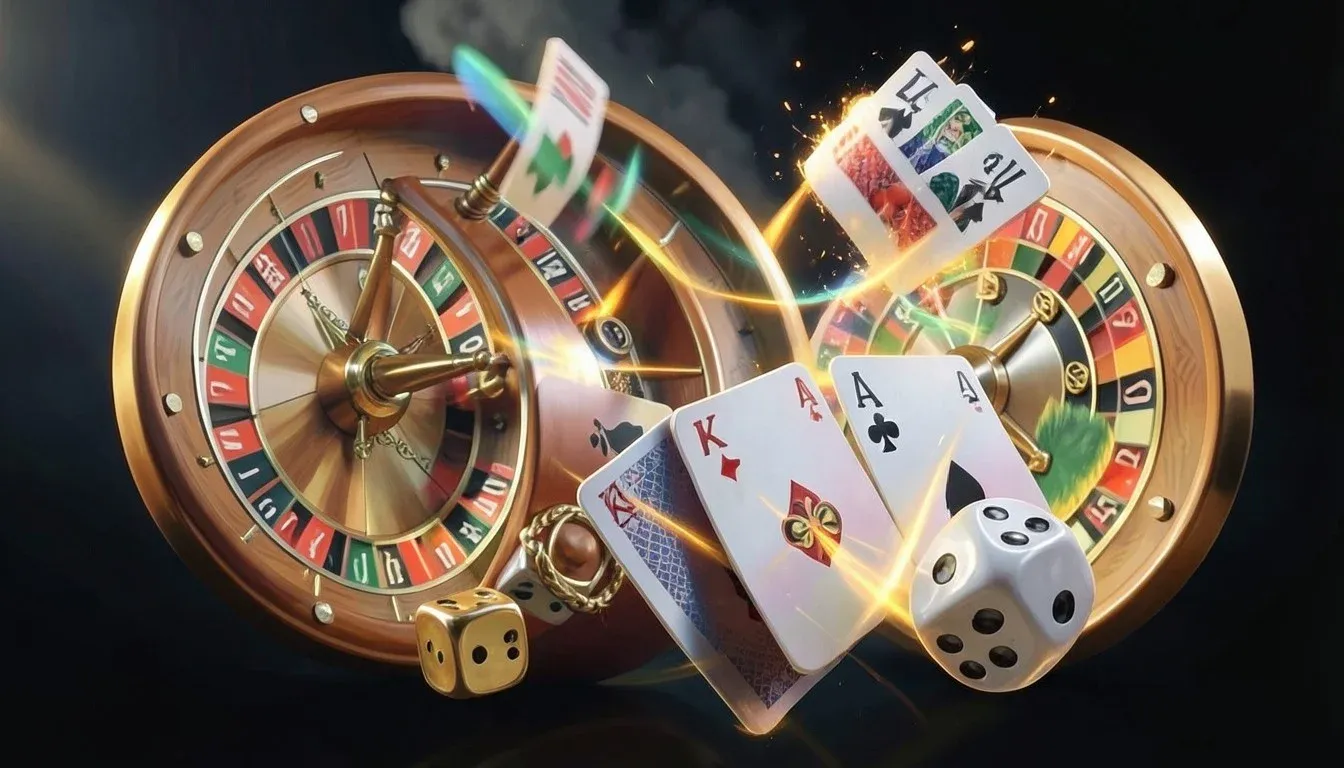 Vegas Now Casino game lobby with slot and live casino sections